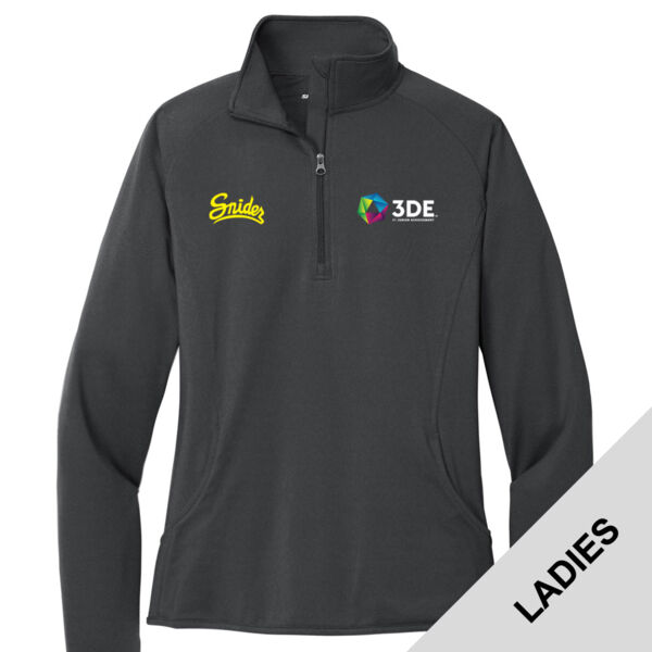 LST850 - EMB - J248E002 Left Chest / S217E004 Right Chest - Snider Ladies 1/2 Zip Pullover Thumbnail
