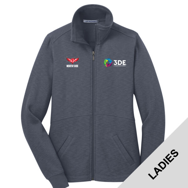 L293 - EMB - J248E002 Left Chest / N205E024 Right Chest - North Side Ladies Slub-Fleece Full Zip Jacket Thumbnail