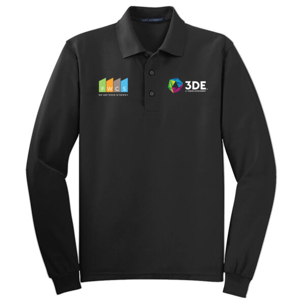 K500LS - EMB - J248E002 Left Chest / F248E002 Right Chest - FWCS Long Sleeve Pique Polo Thumbnail