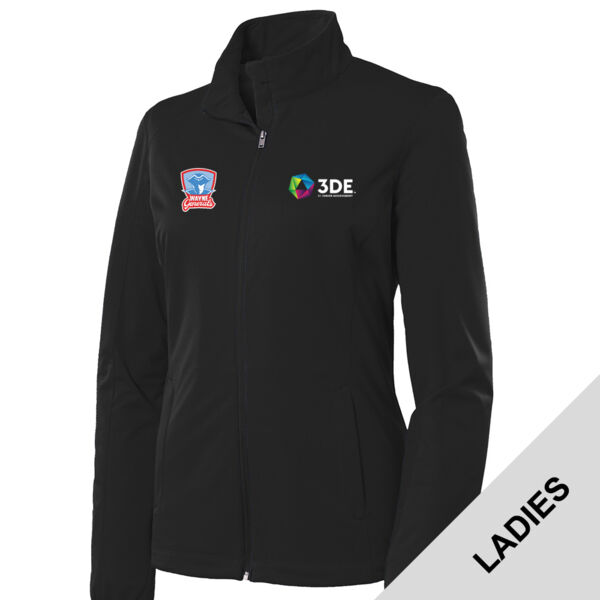L717 - EMB - J248E002 Left Chest / W221E004 Right Chest - Wayne Ladies Soft Shell Jacket Thumbnail
